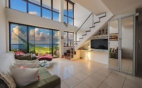 Maravilhosa cobertura duplex vista mar